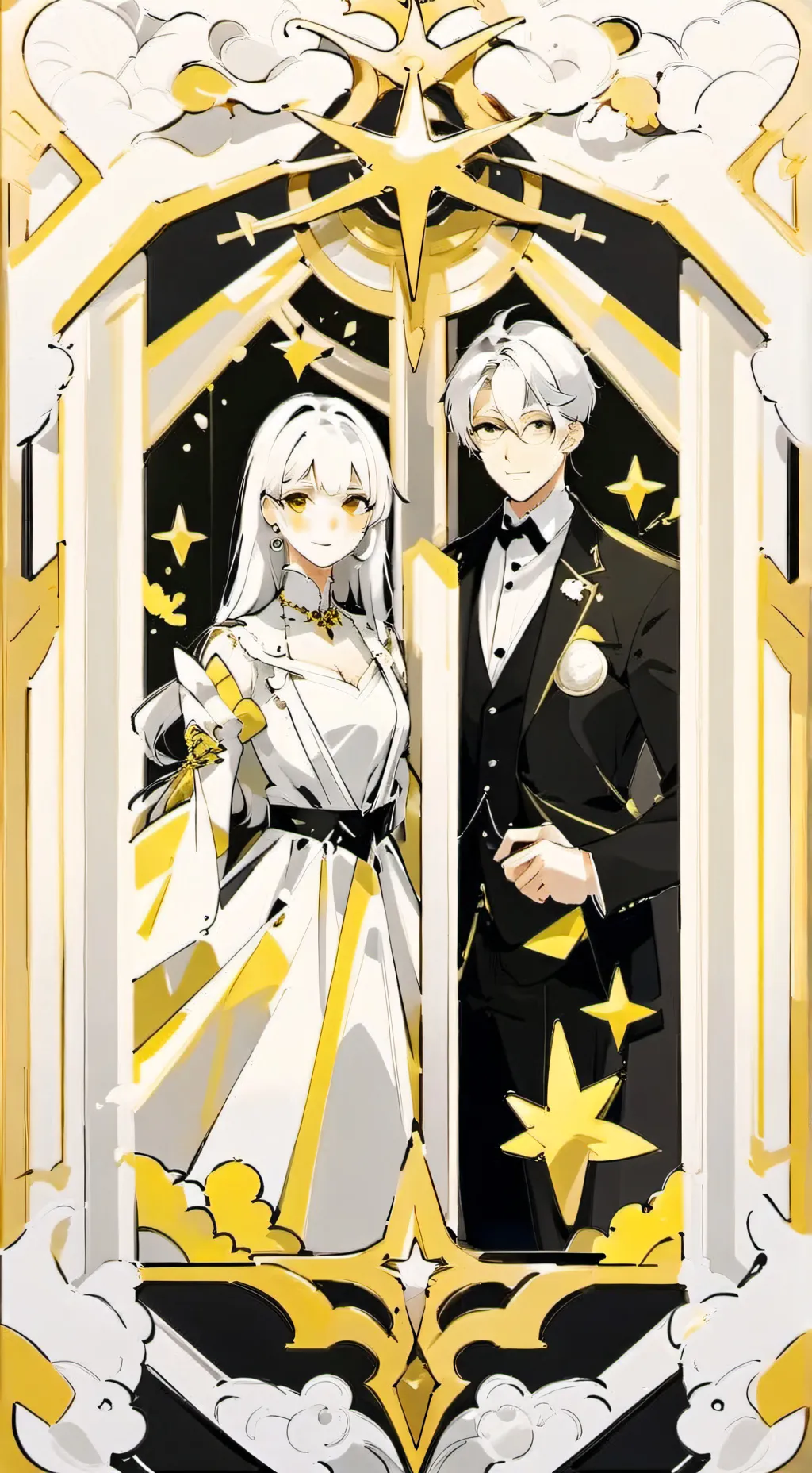 ai character: Luna background