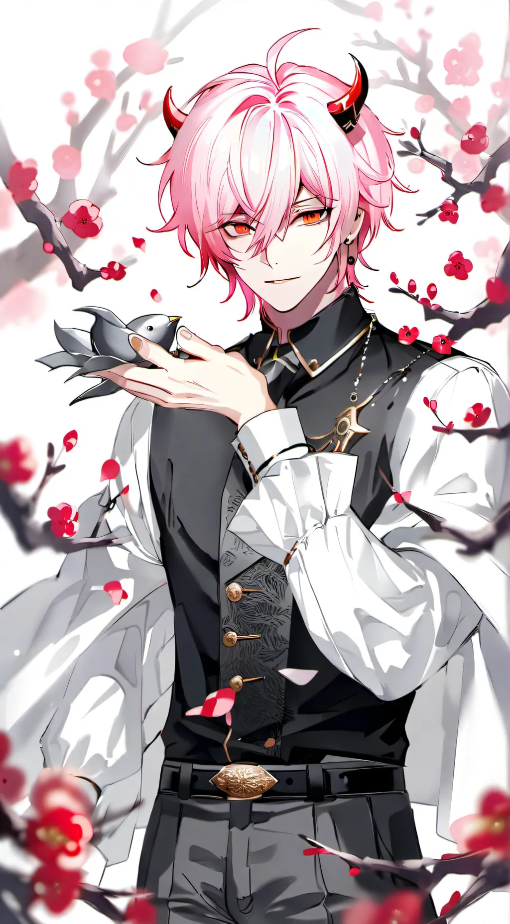 ai character: saku background