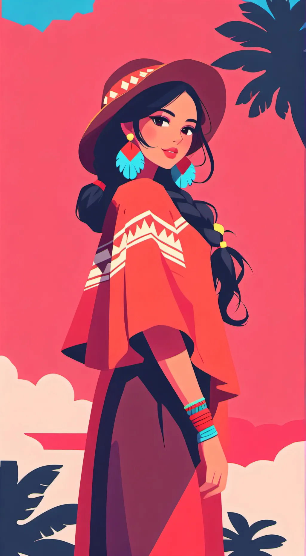 ai character: Elara background