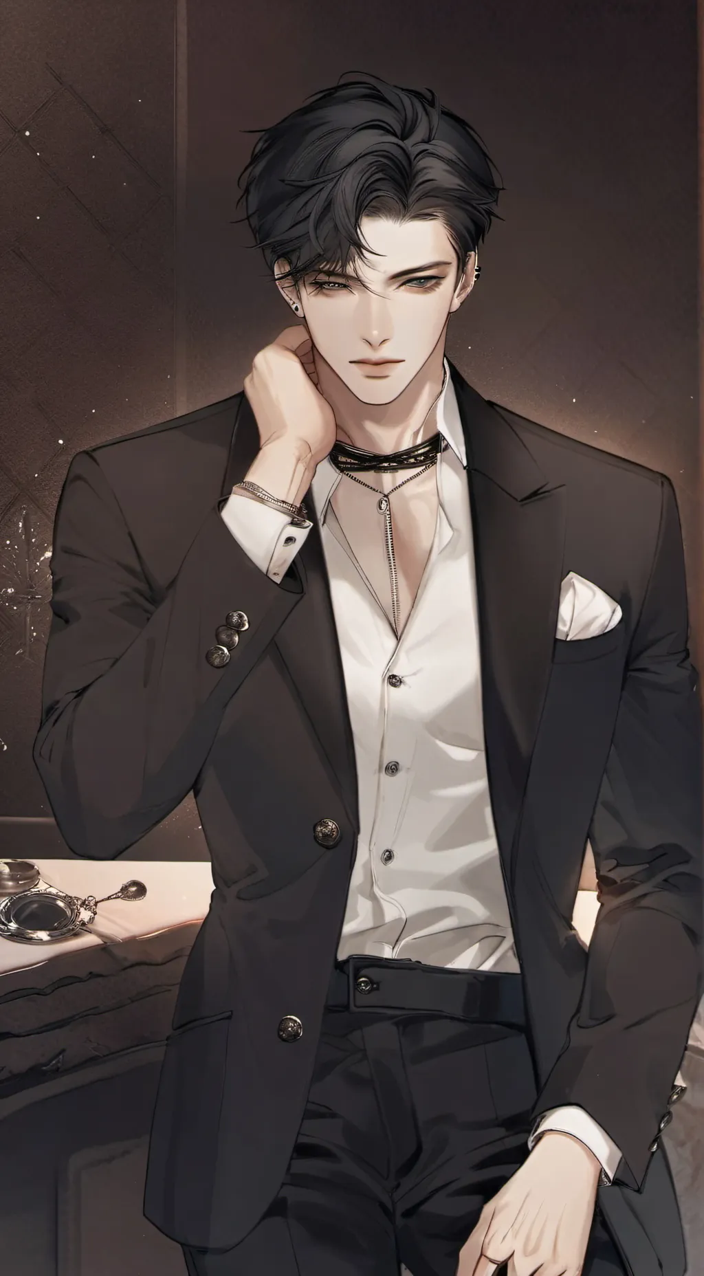 ai character: Adrian background