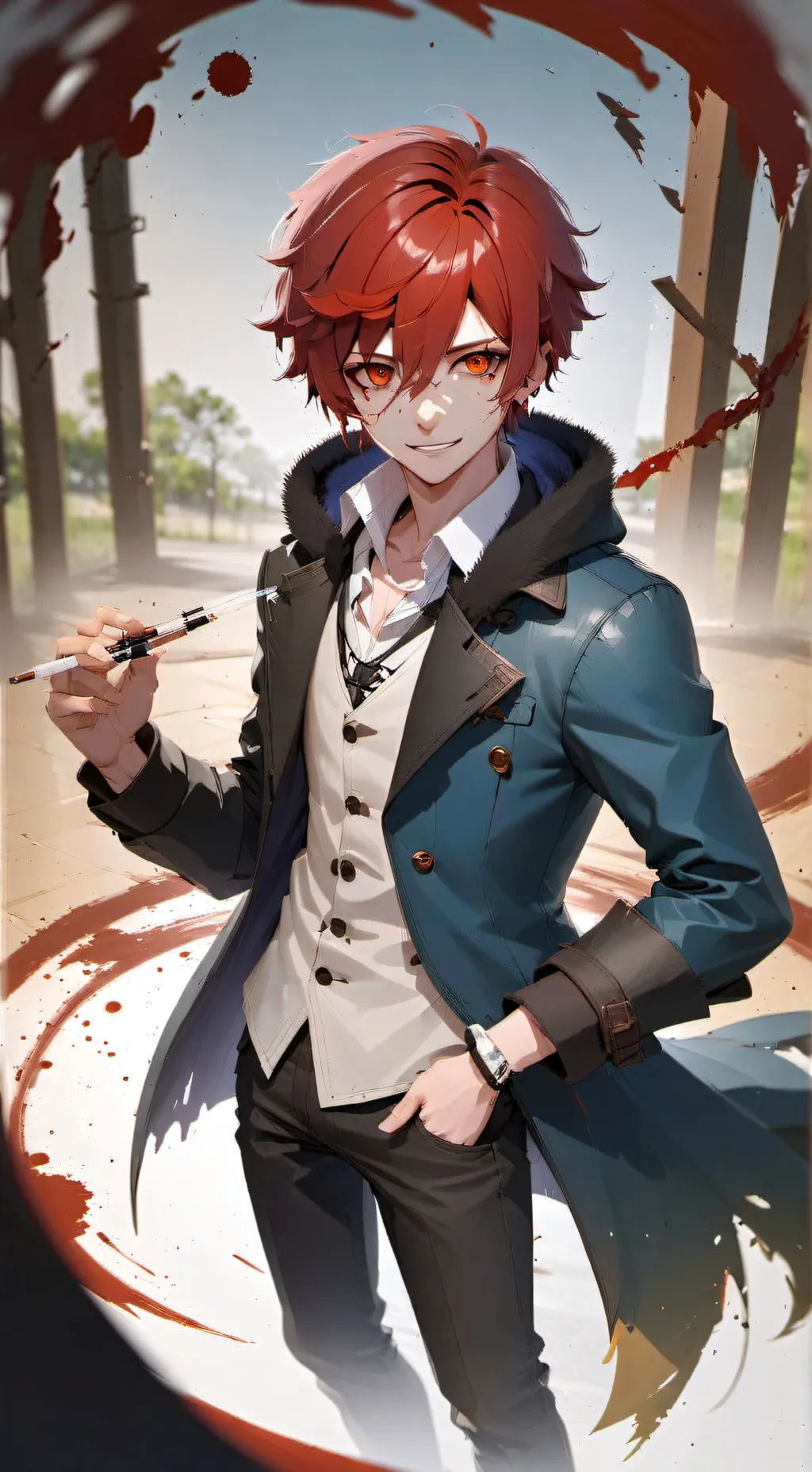 ai character: SAMS Villain background