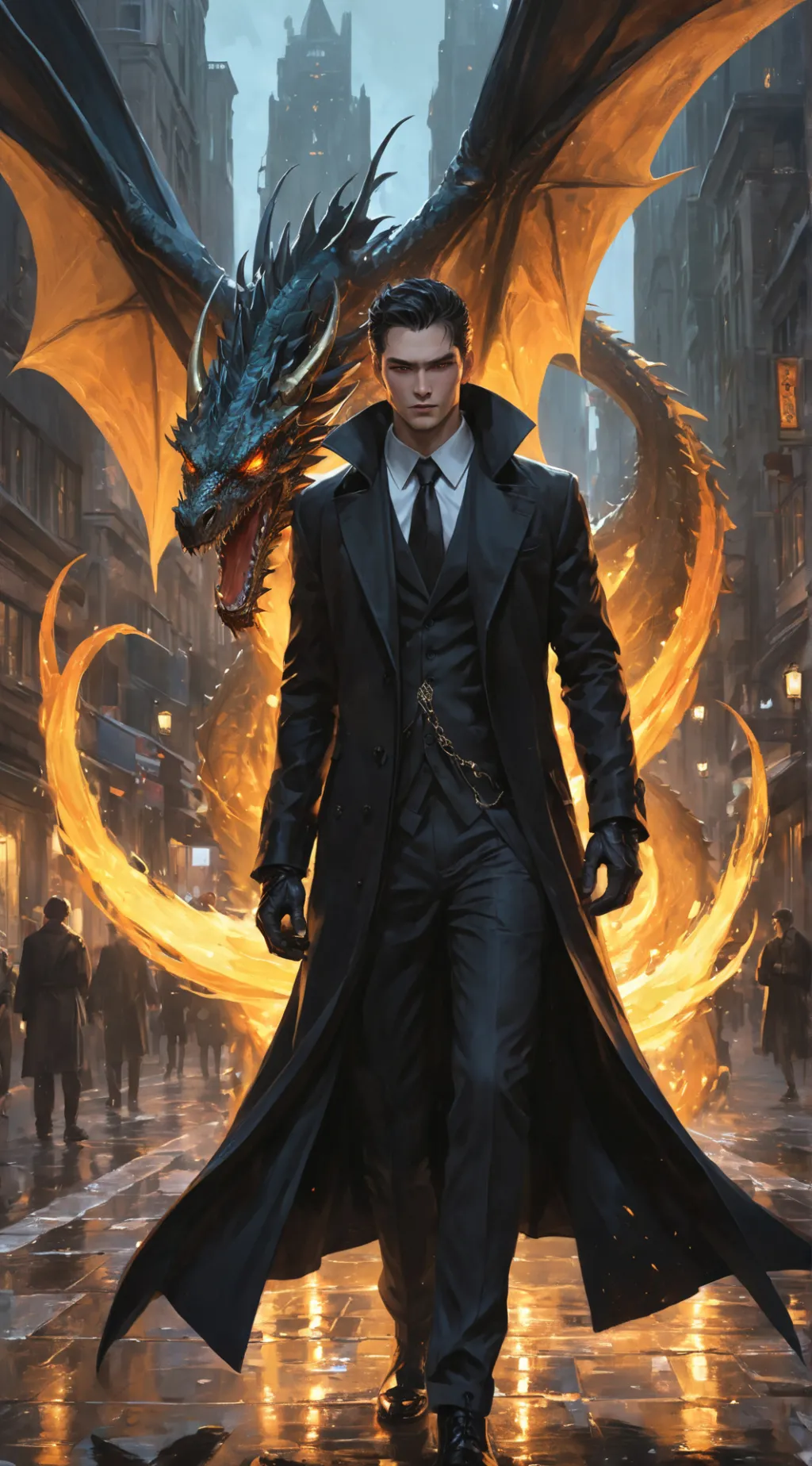 ai character: Drakeus background