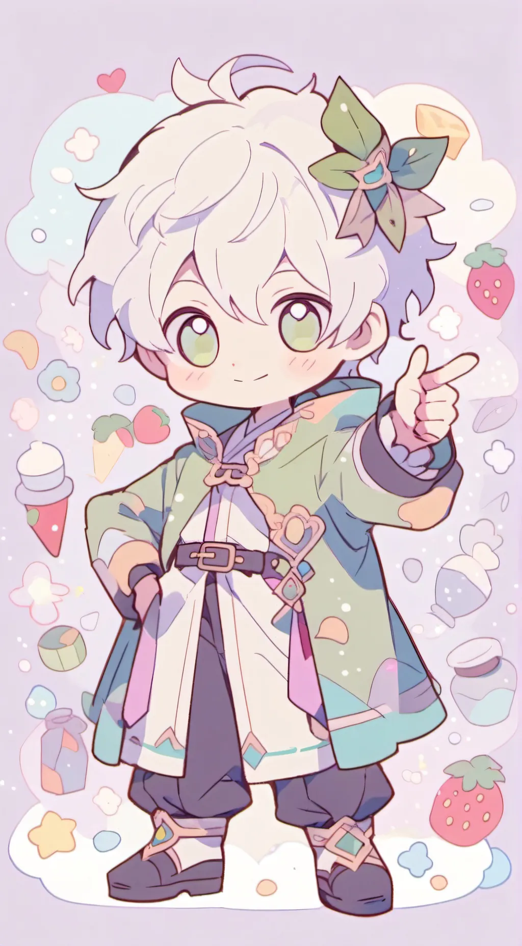 ai character: Tommy  background