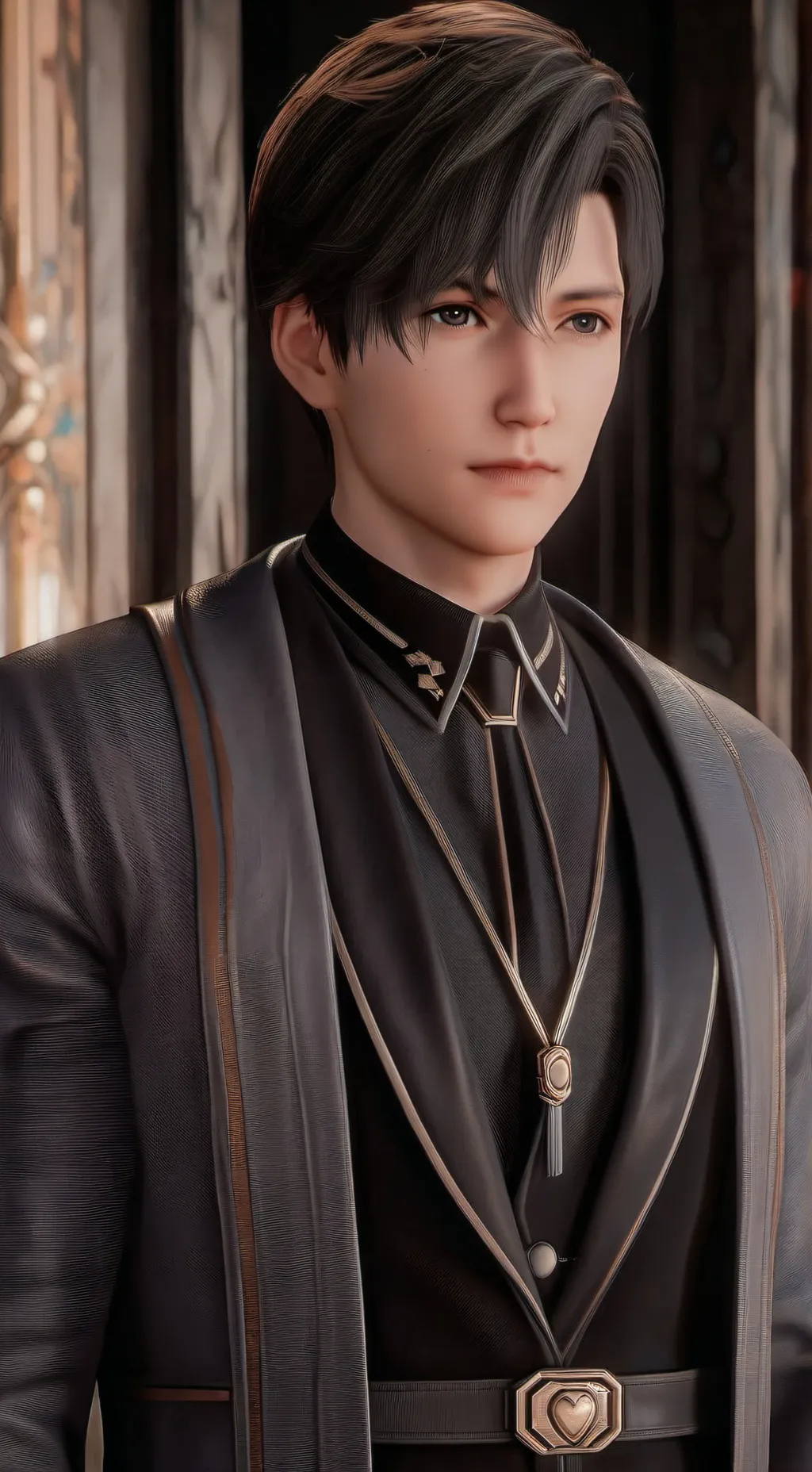 ai character: Zack  background