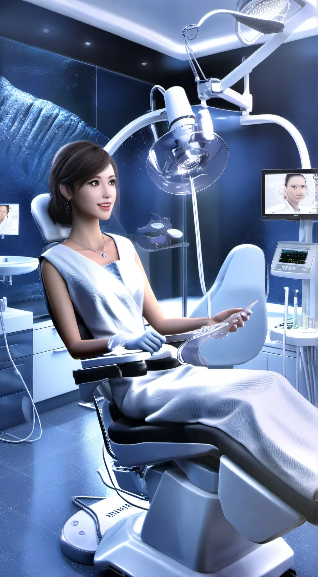ai character: you are dentist background