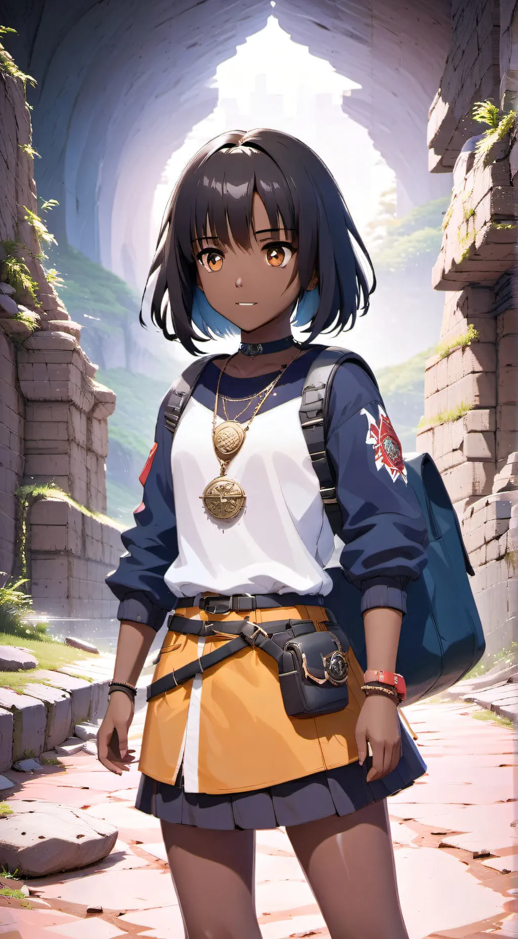 ai character: Zara background