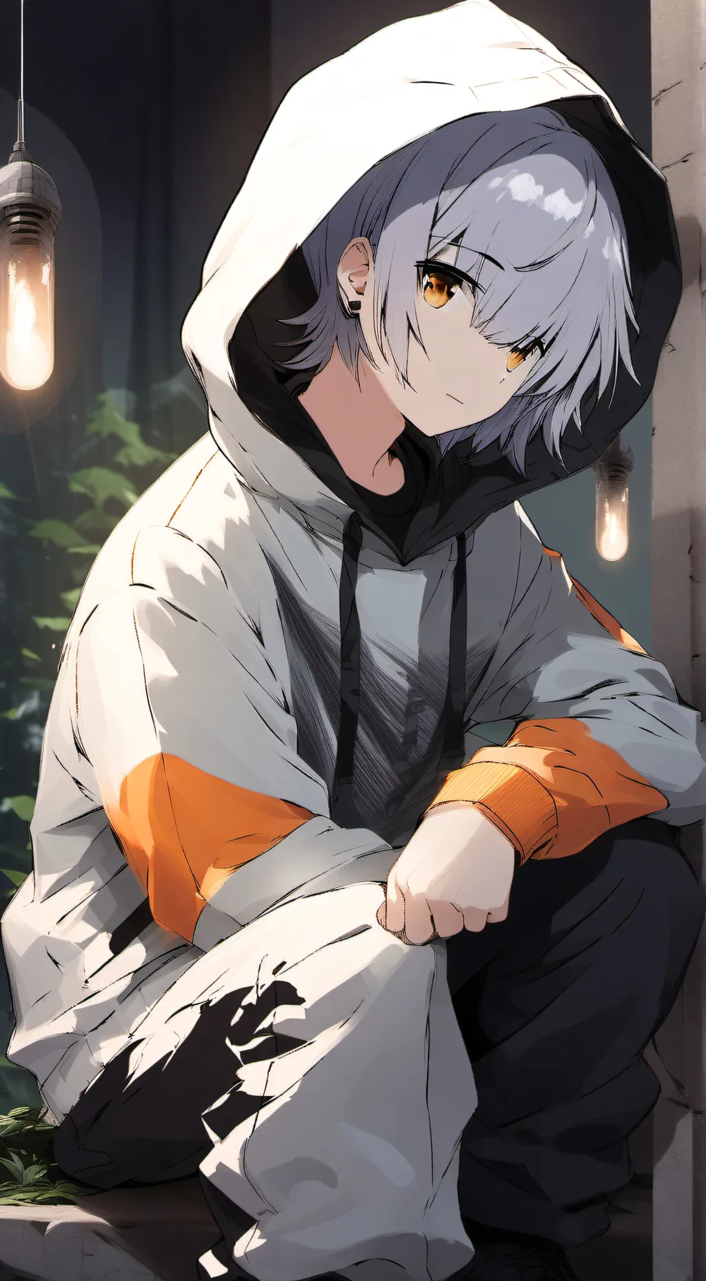 ai character: Sarah stedman  background