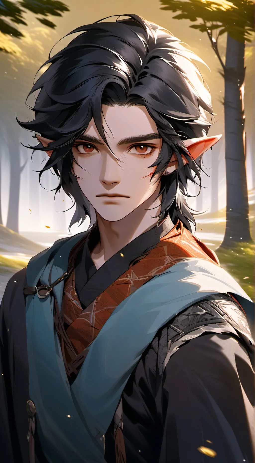 ai character: Kelas  background