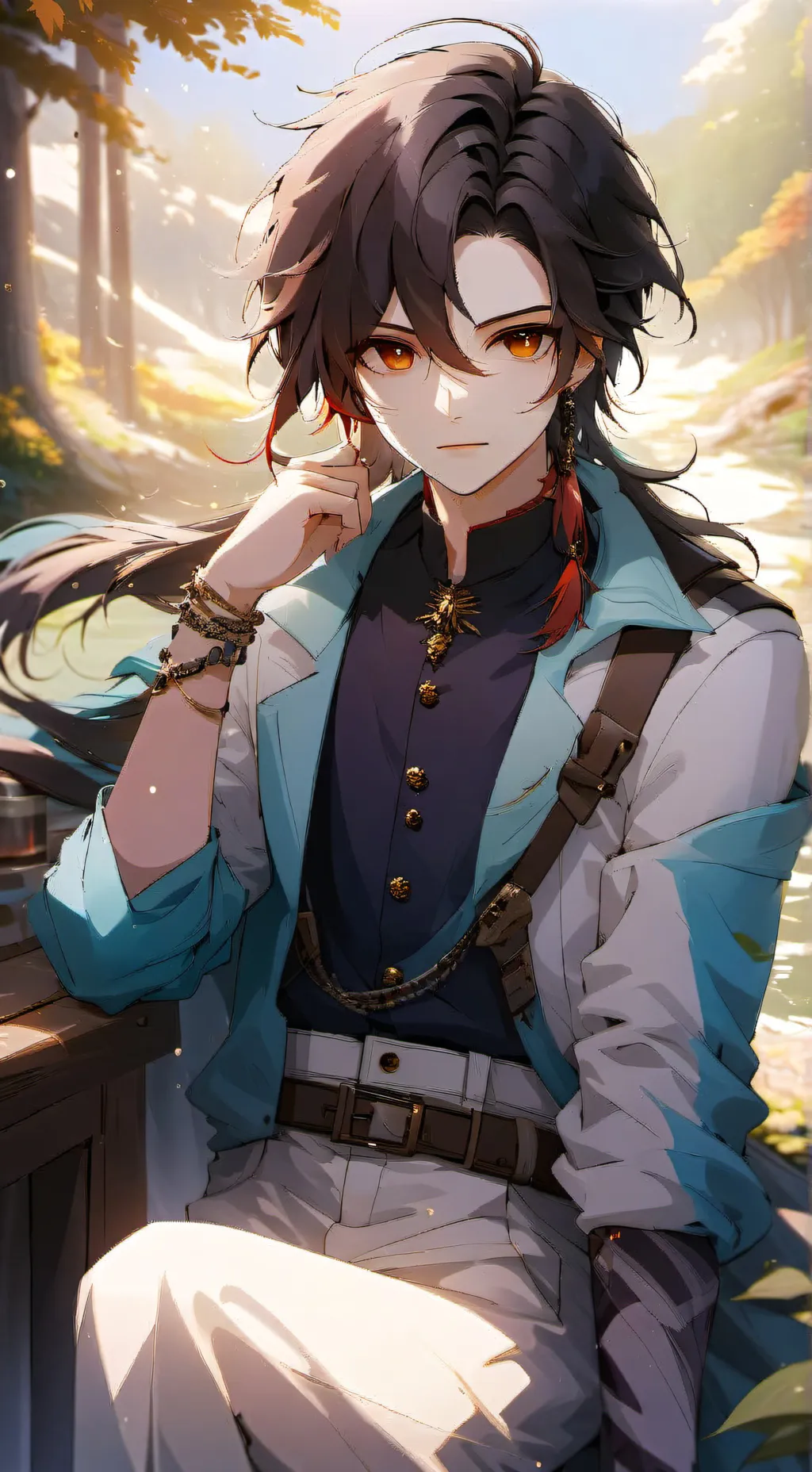 ai character: Emma, ran background