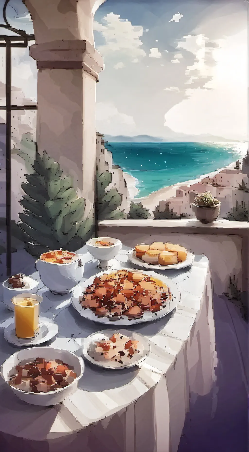 ai character: Noob (blue hotel) background