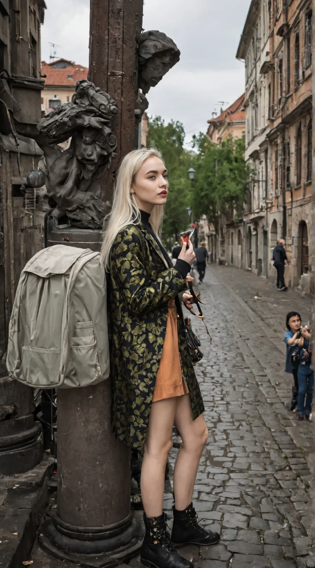 ai character: яжемамка background