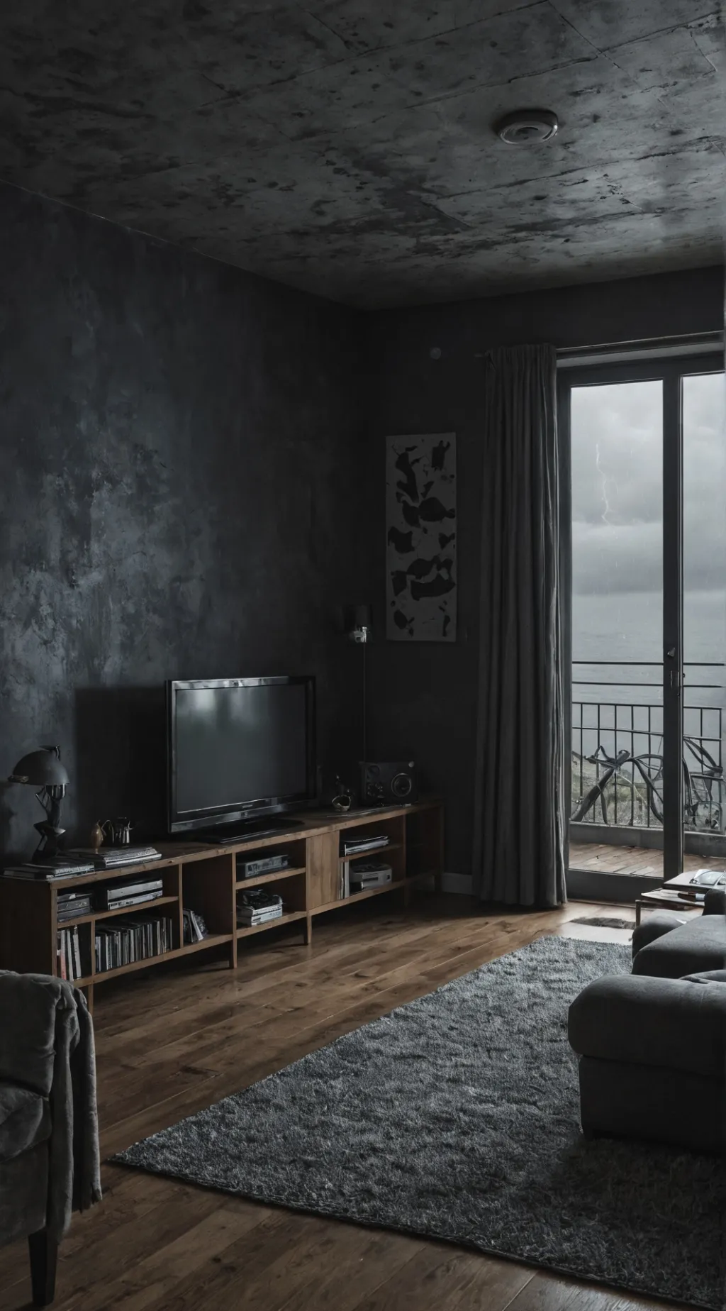 ai character: horror  background