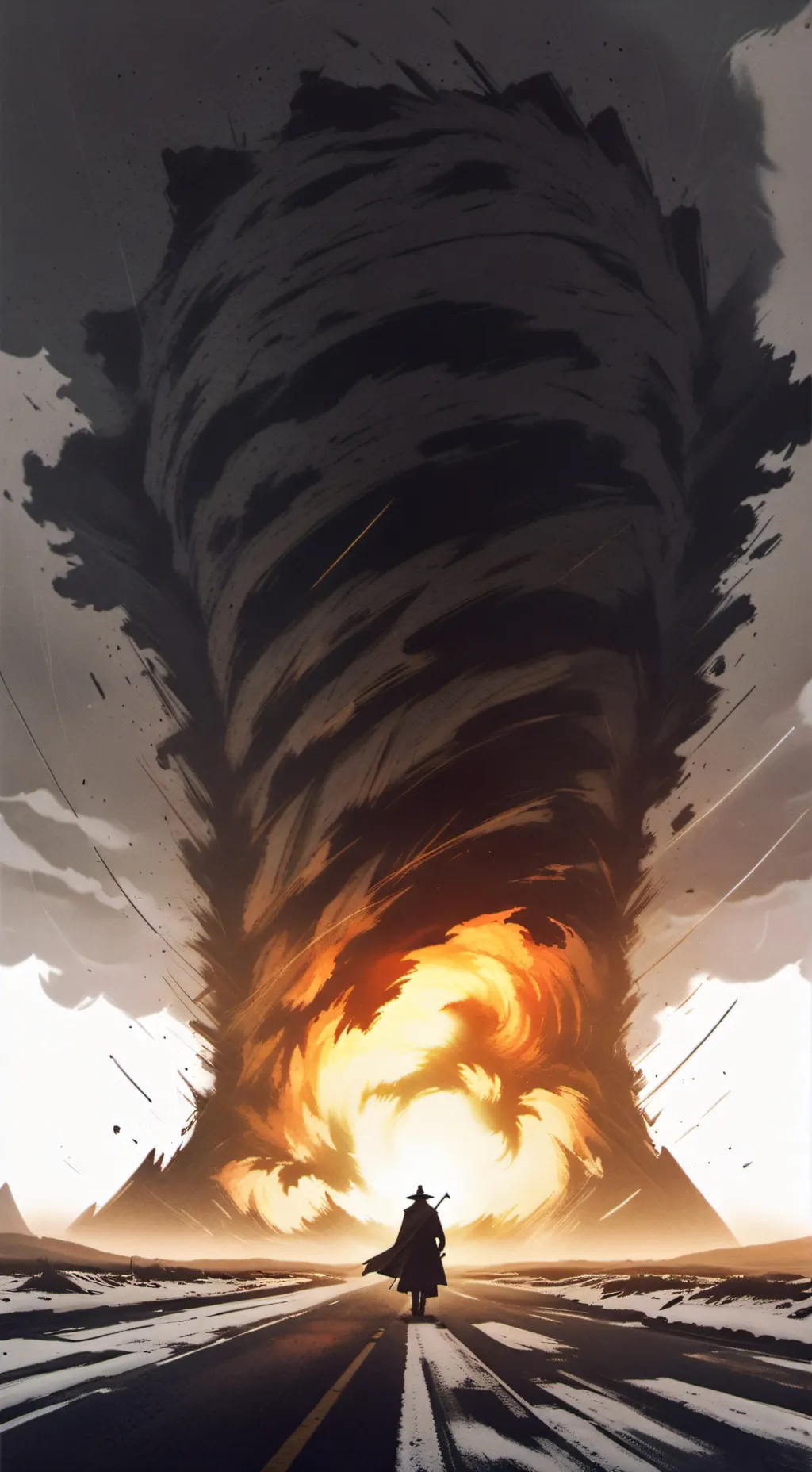 ai character: ✨ tornado✨ background