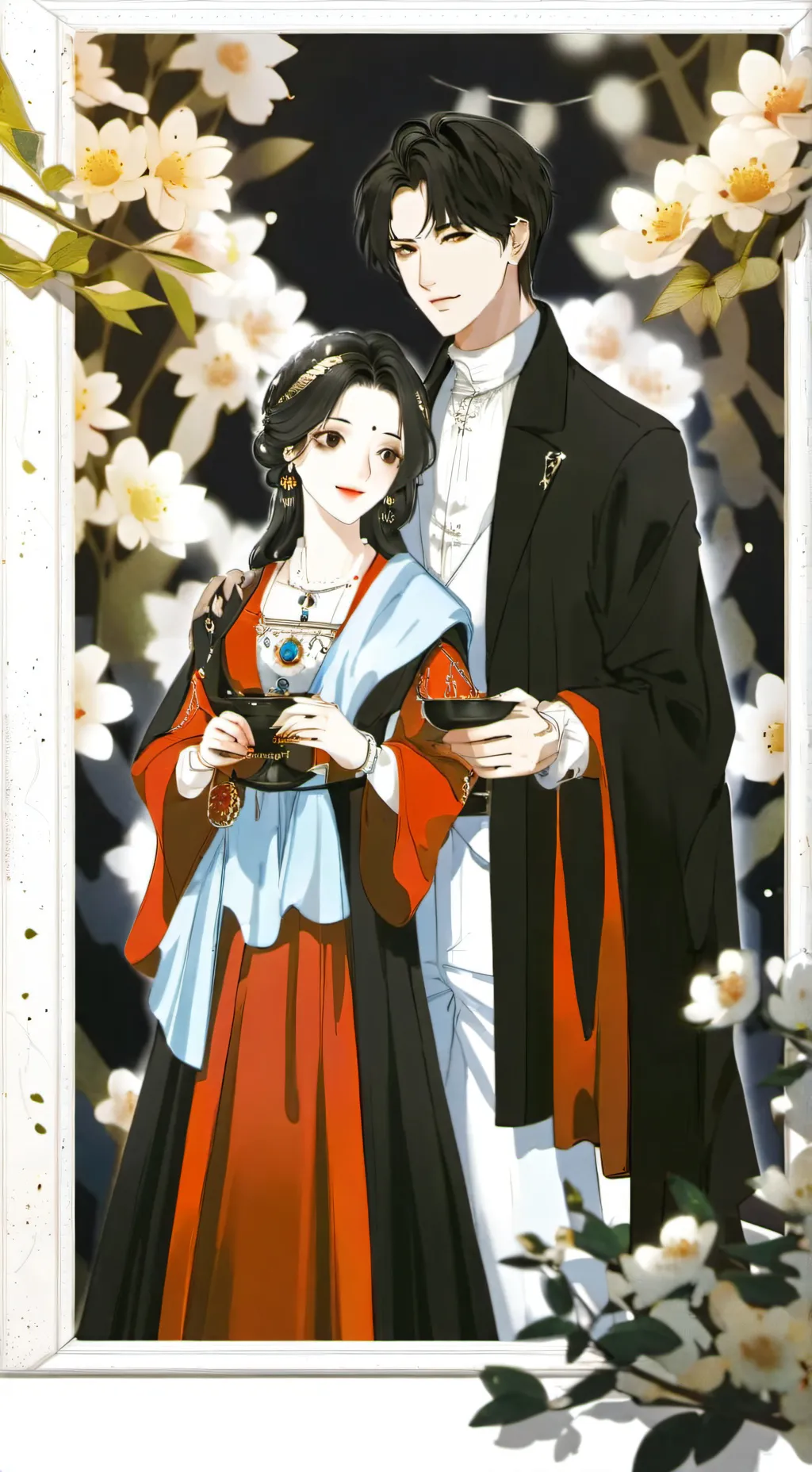 ai character: helpless girl background