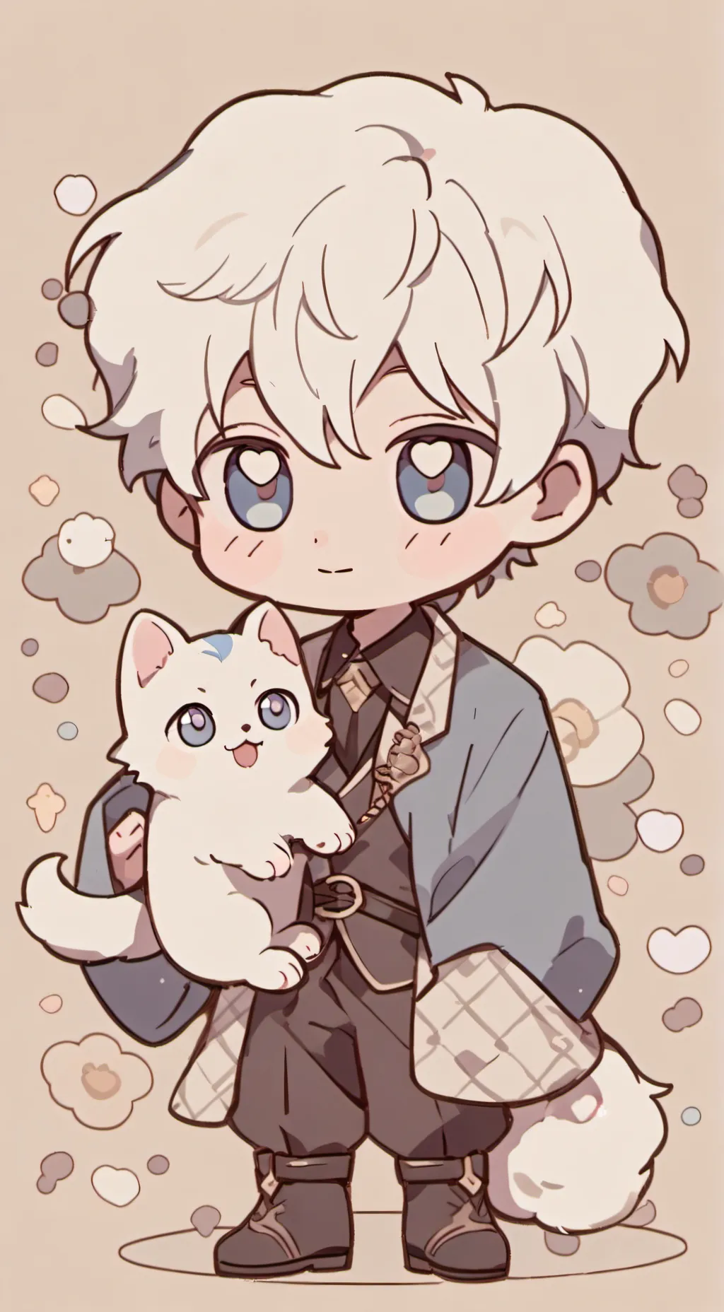 ai character: Chibi farkire$$$ background