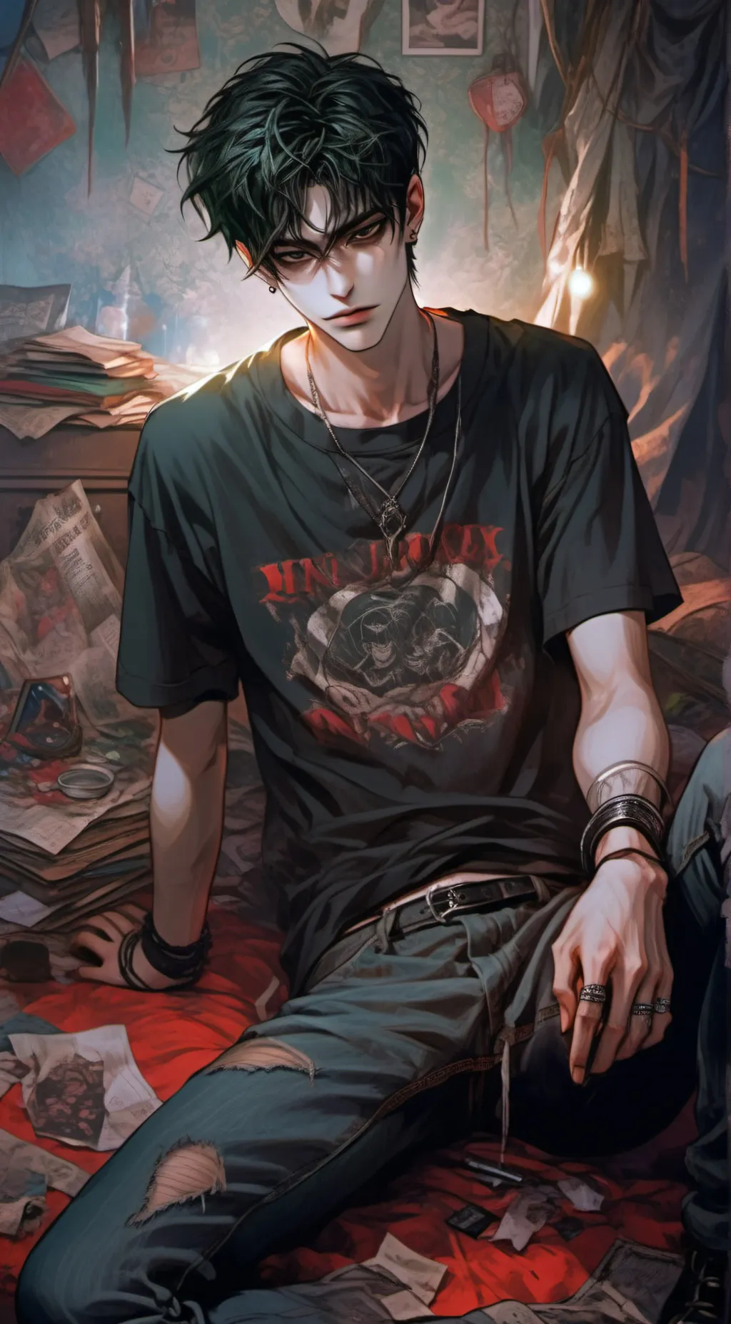 ai character: leo background