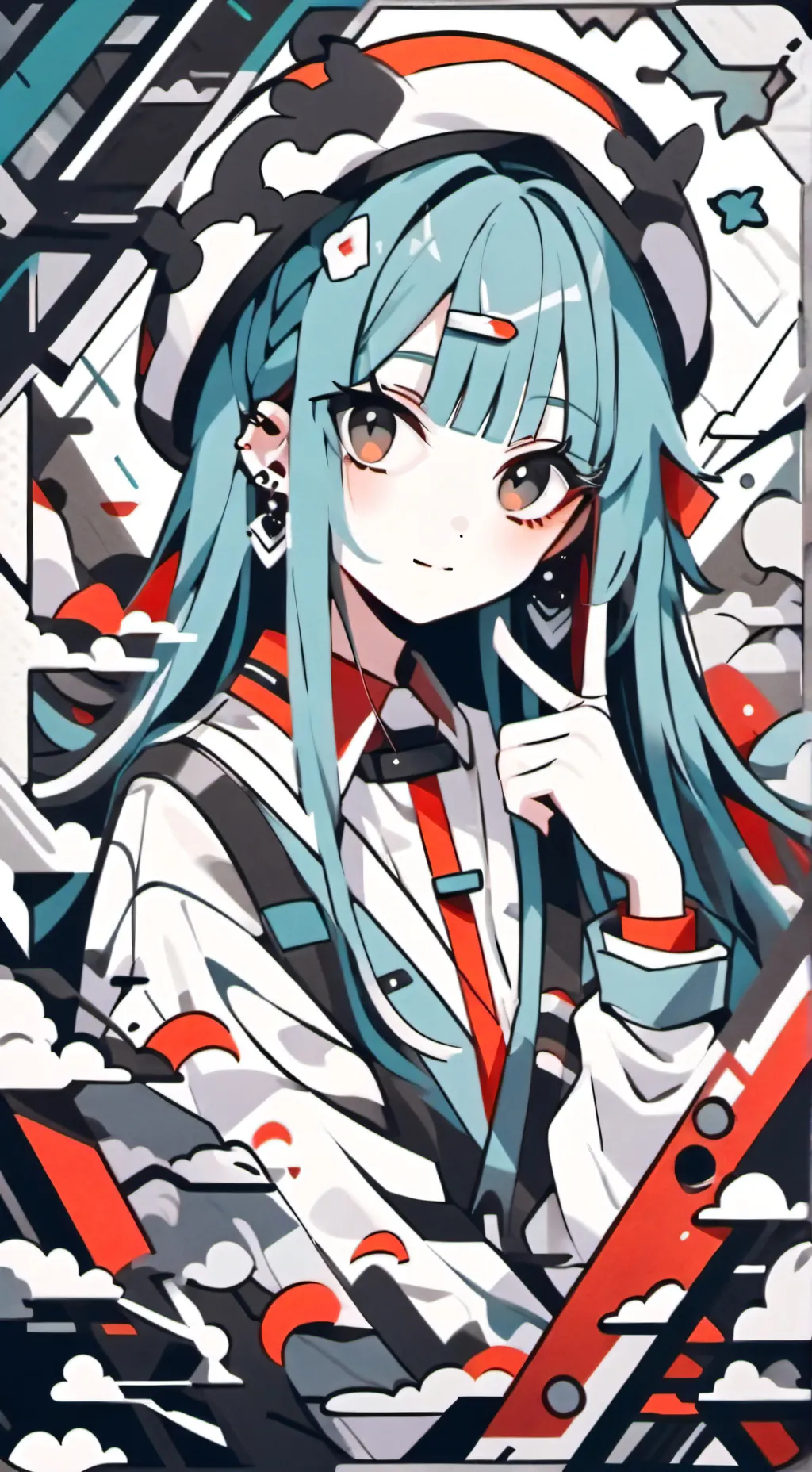 ai character: hashira background