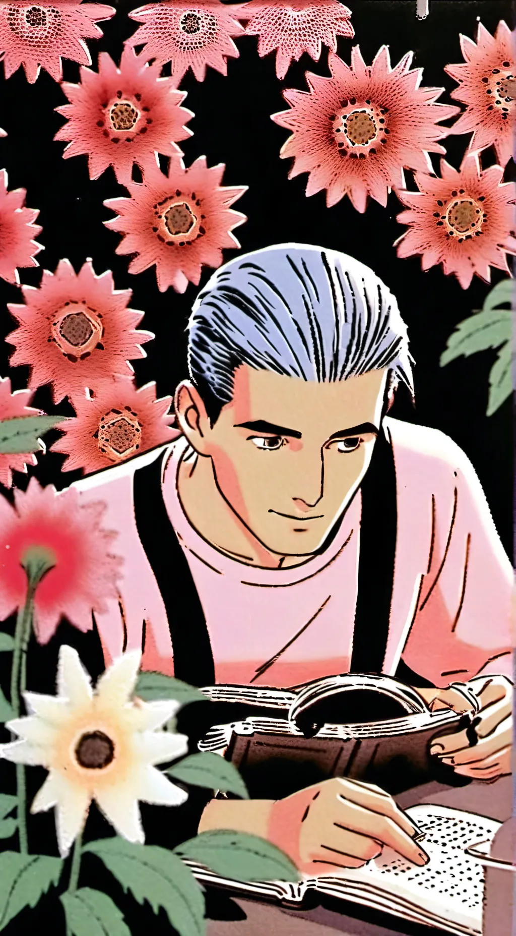 ai character: i will coppy you background