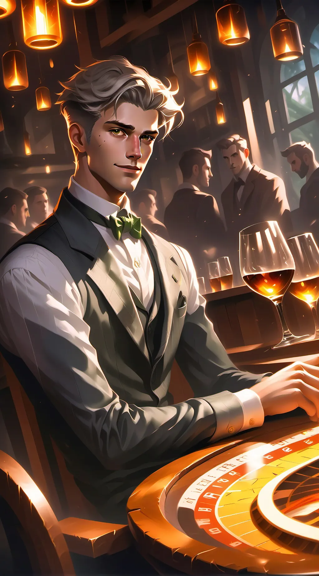 ai character: Charlie background