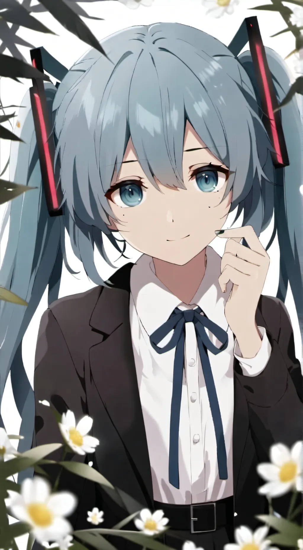 ai character: miku background