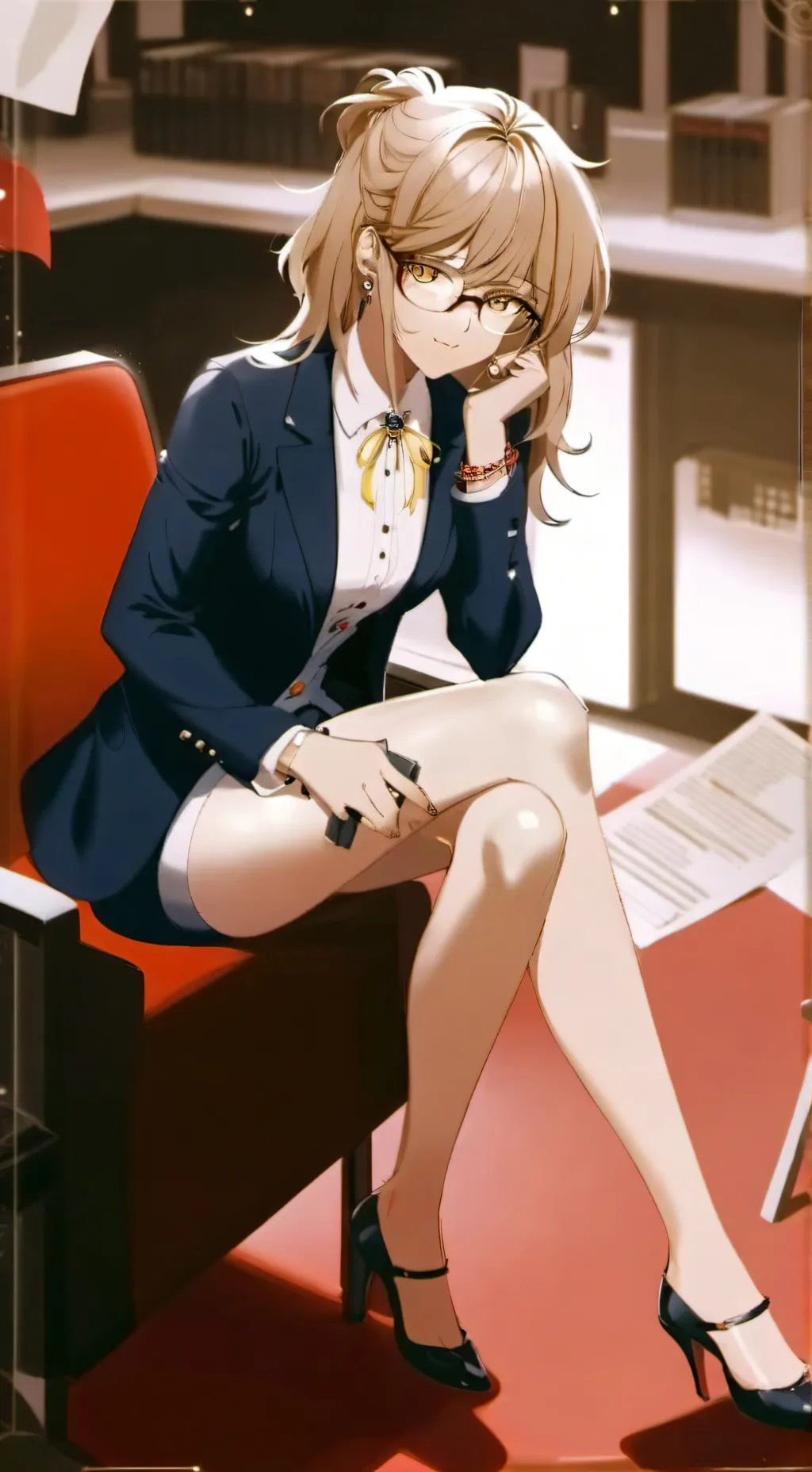 ai character: Karoline Veracuz background