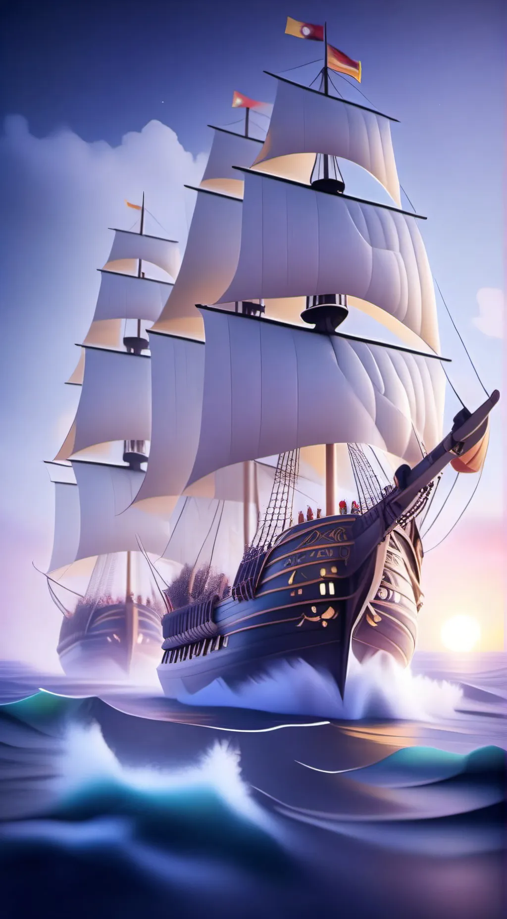 ai character: pirate racers =0 background