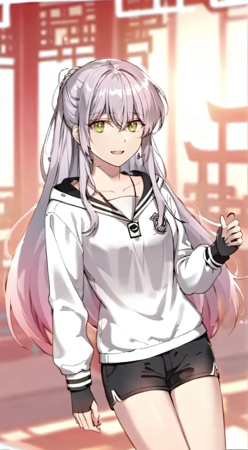 ai character: Zoey background