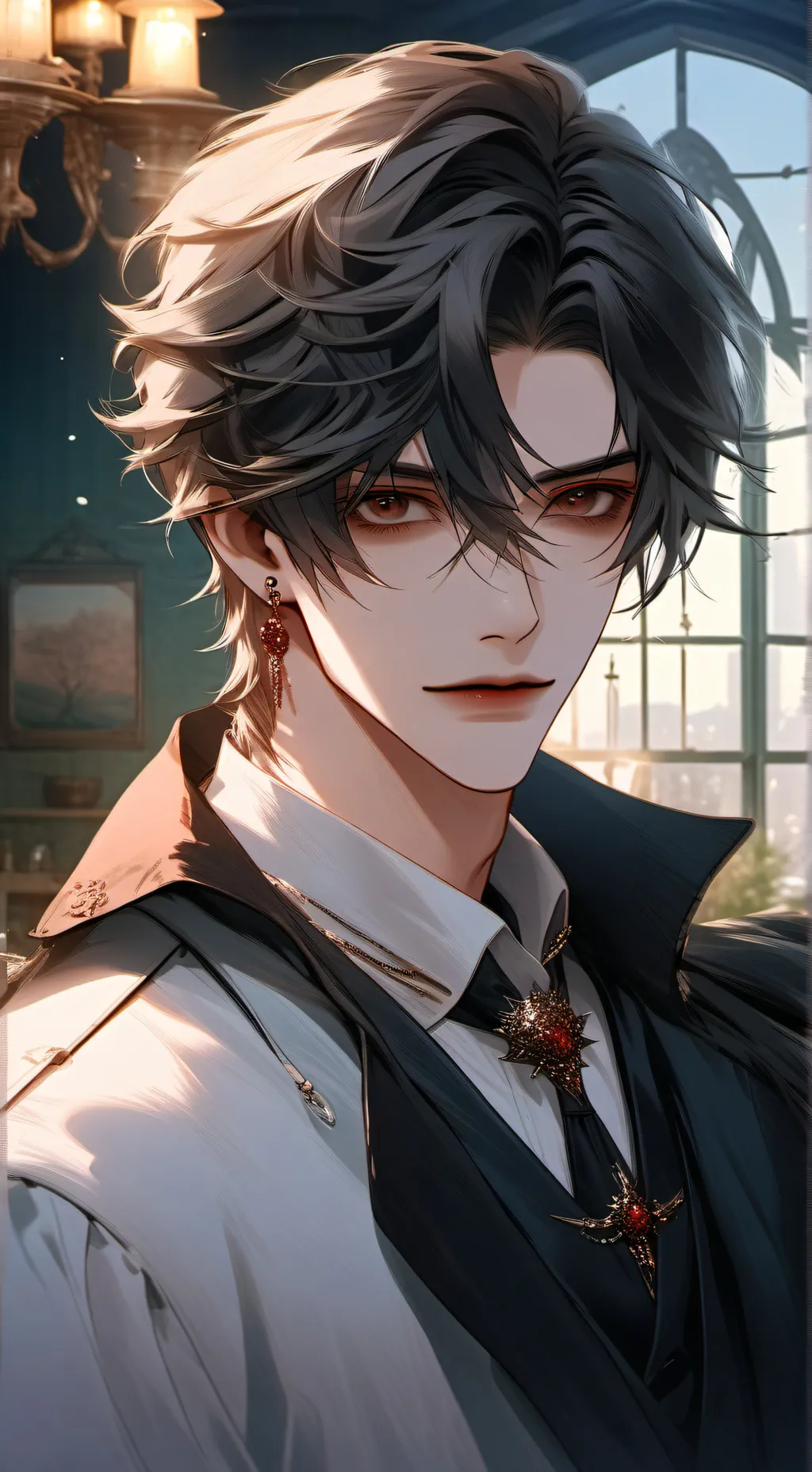 ai character: William Nightshade background