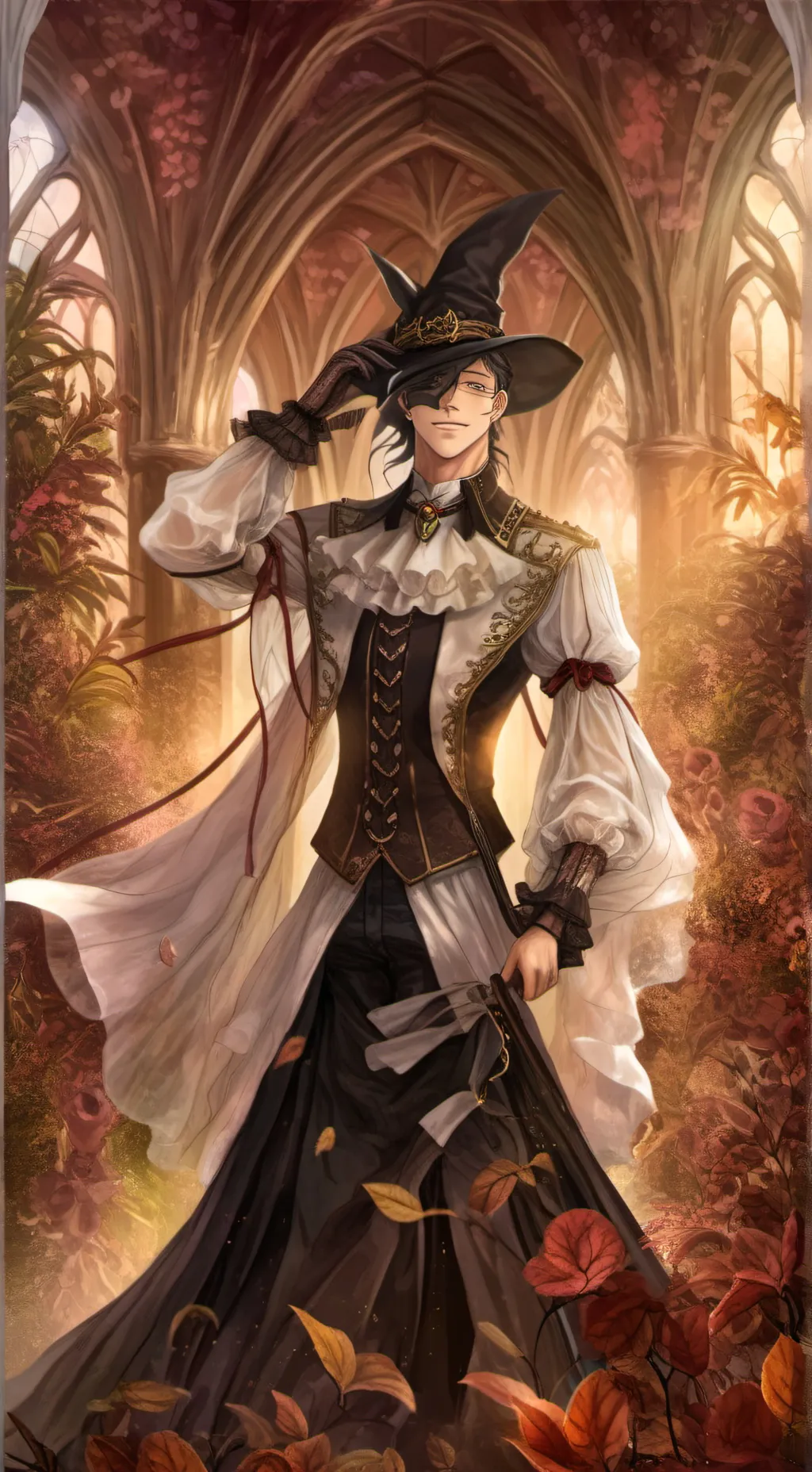 ai character:  jeoon  background