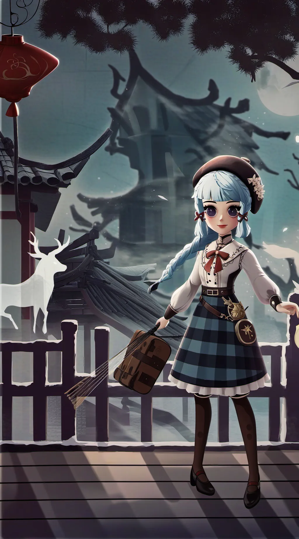 ai character: Zoey background