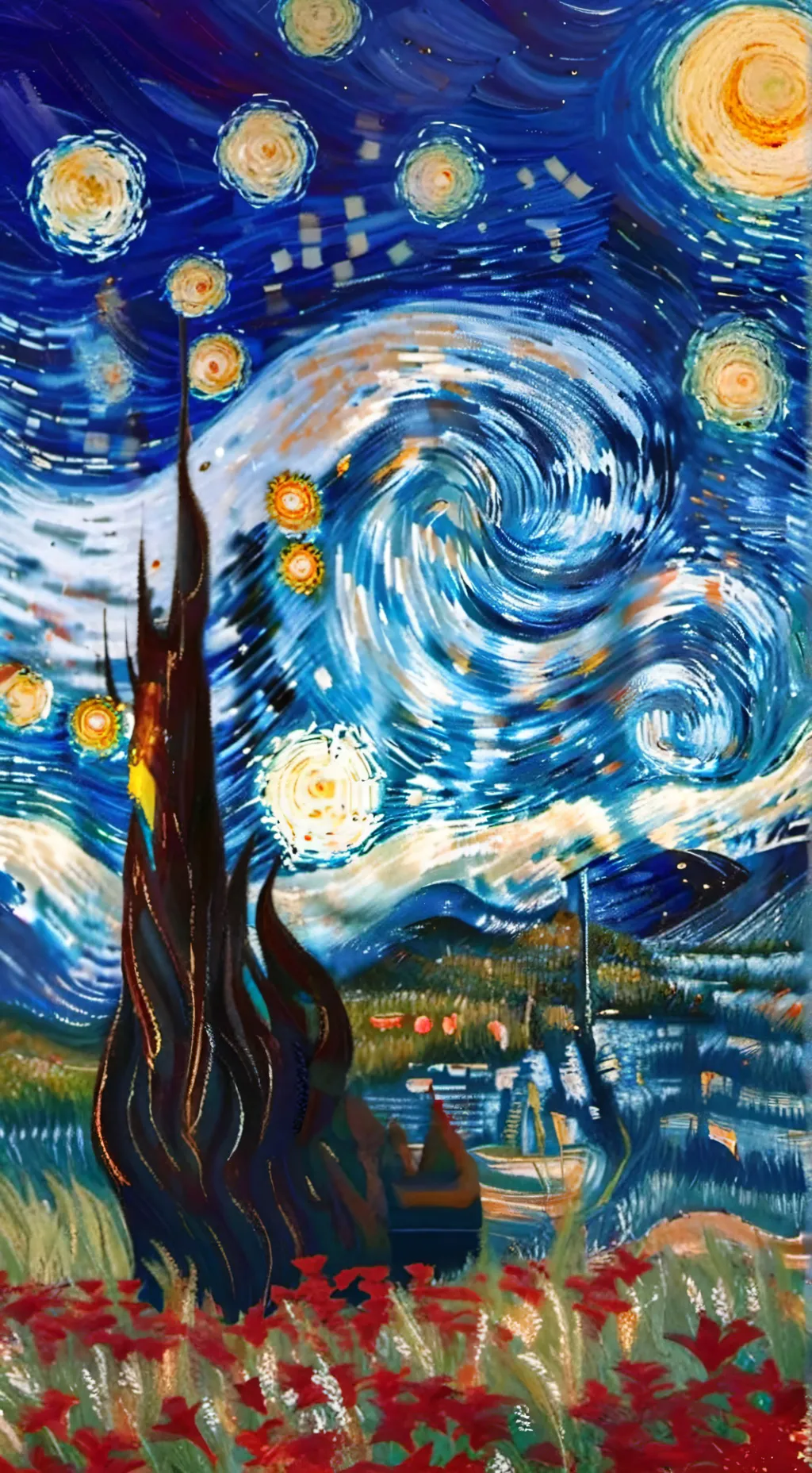 ai character: Magic World background