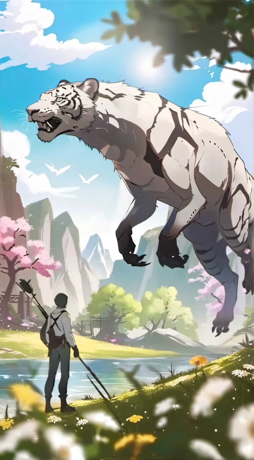 ai character: jw boat au background