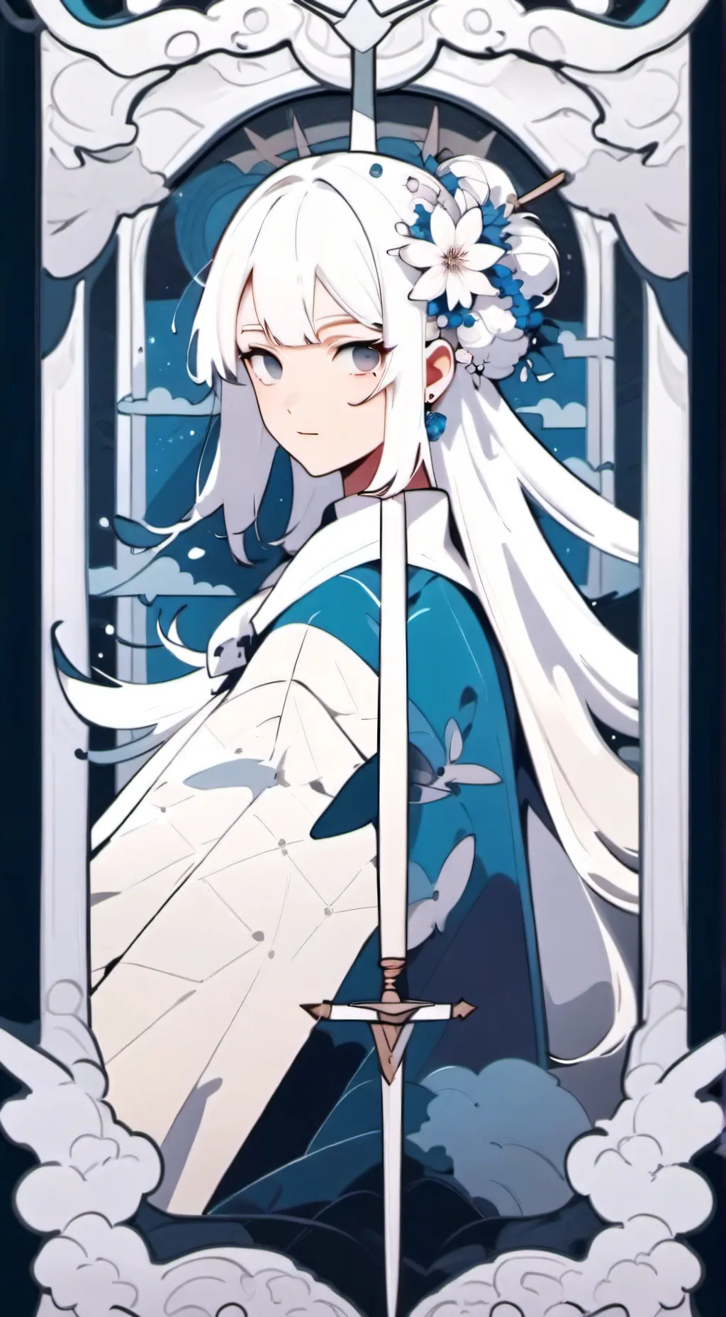 ai character: zła mama background