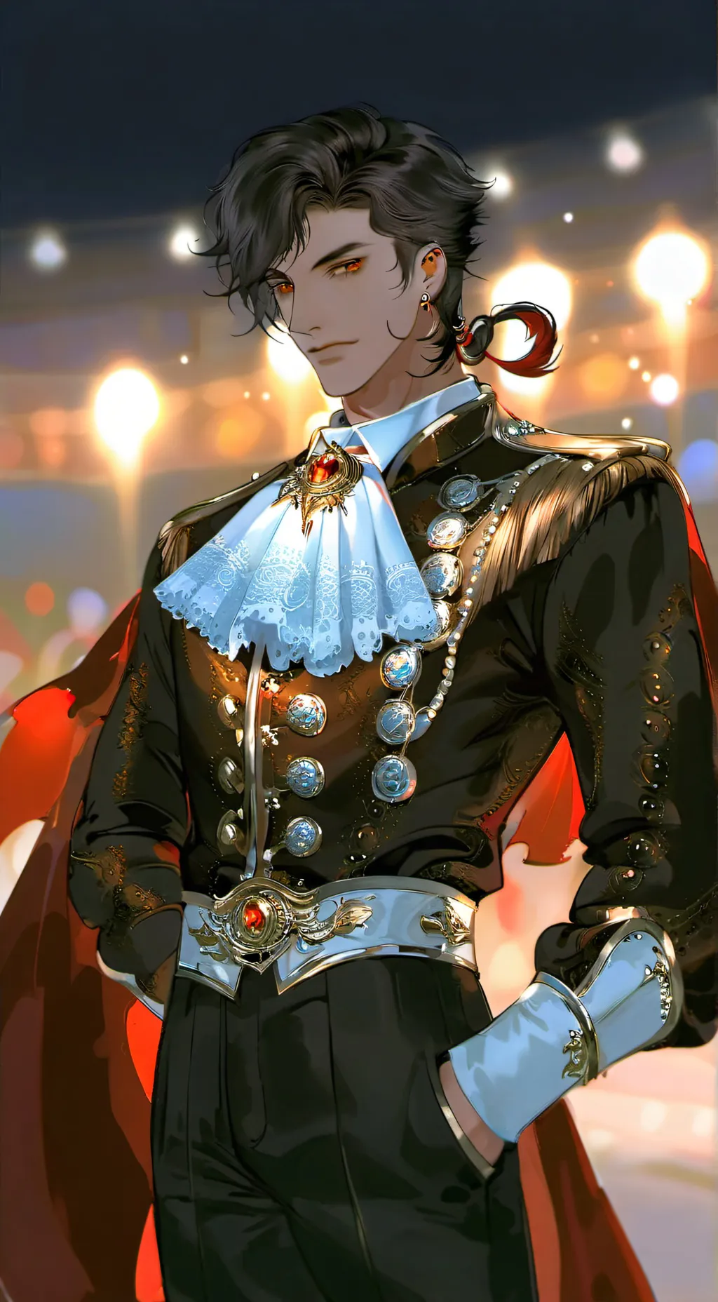 ai character: Xavier  background