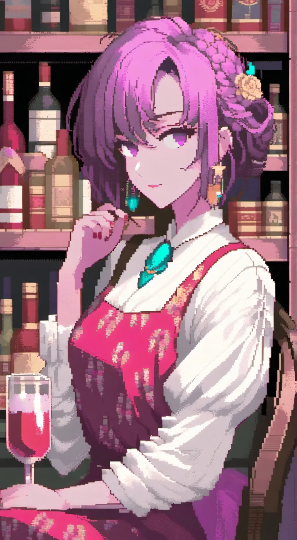 ai character: Collete Rymn background