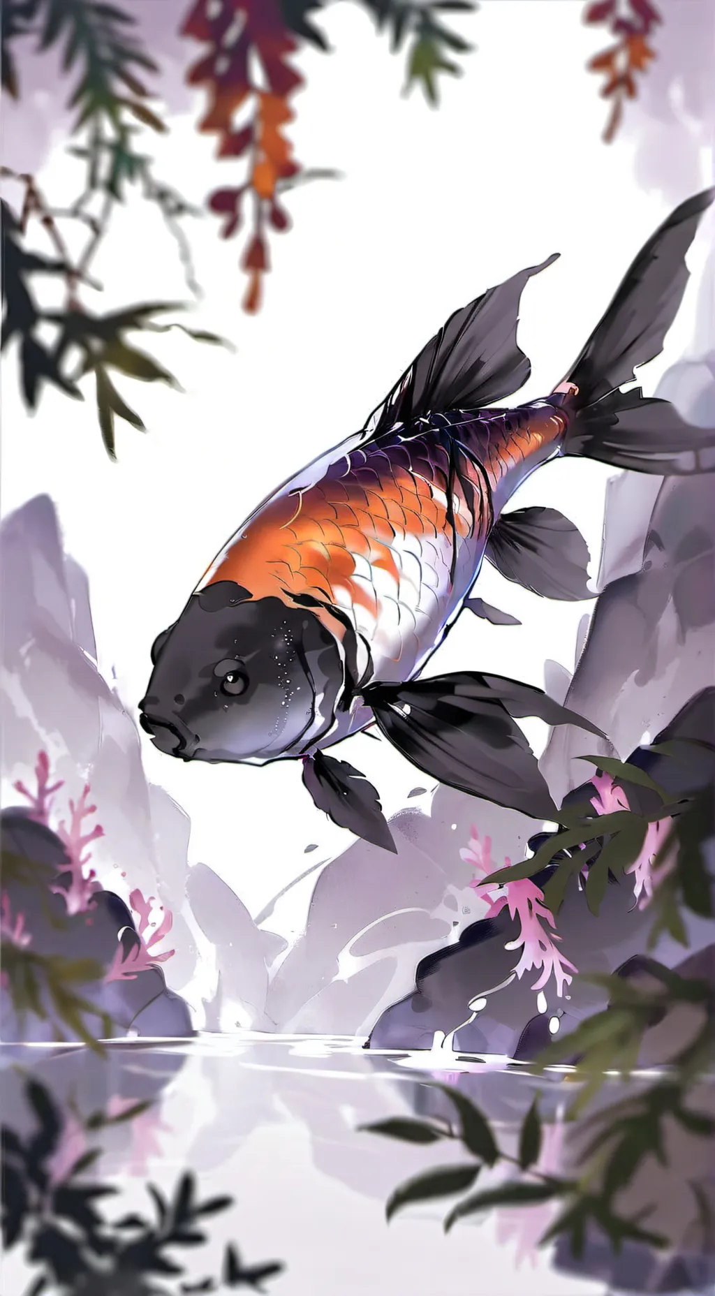 ai character: depression  background