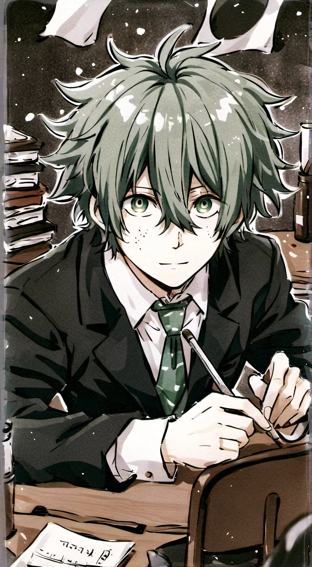 ai character: Mha pick me😅 background