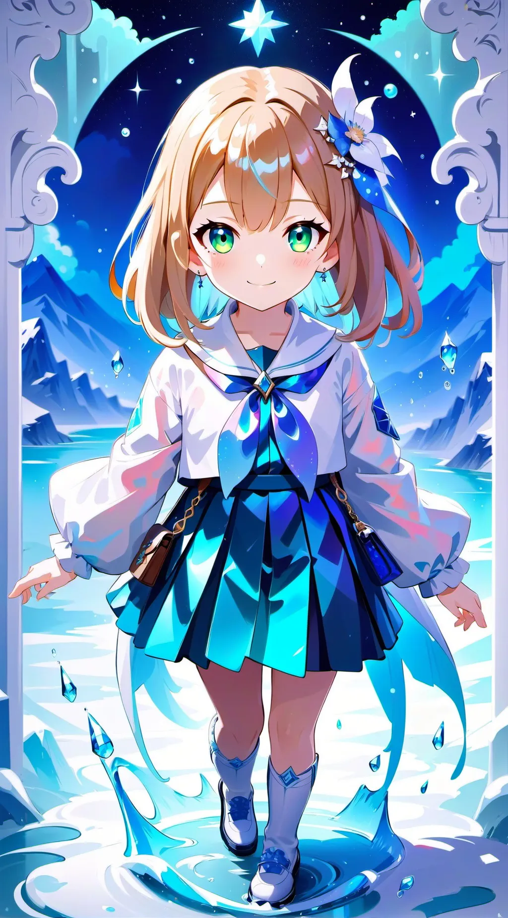 ai character: Yumi background