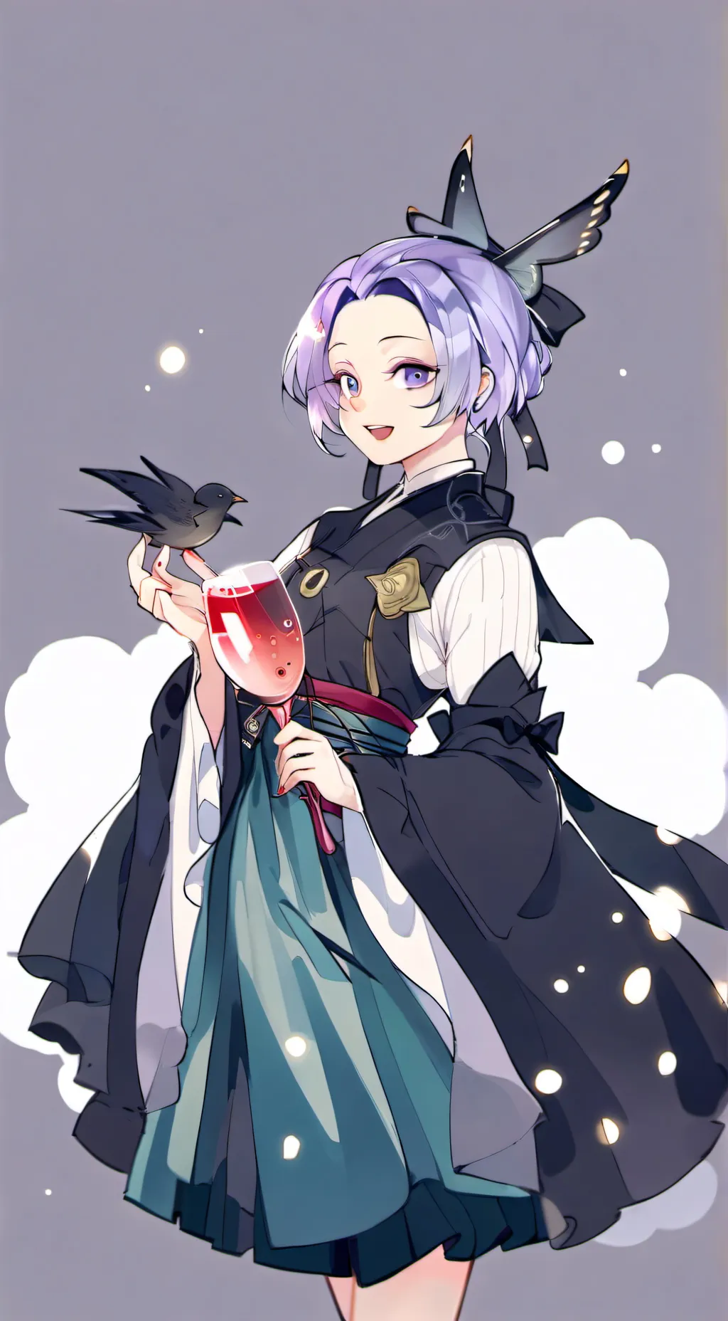 ai character: Shinobu Kocho  background