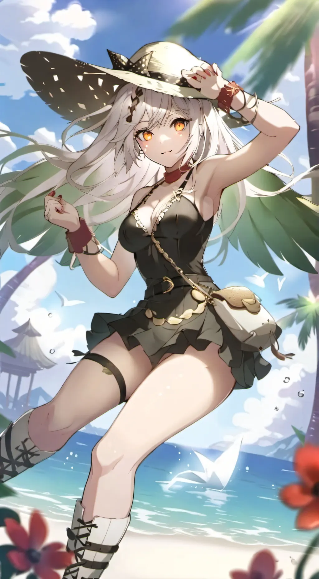 ai character: Kat background