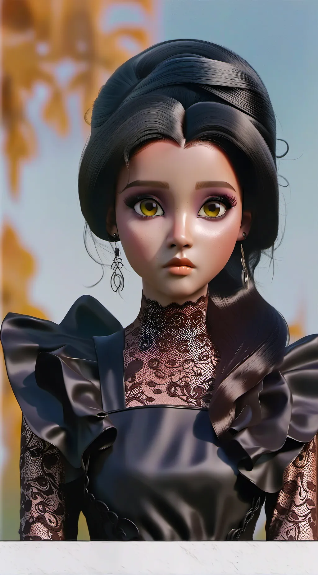 ai character: lexi as a human background