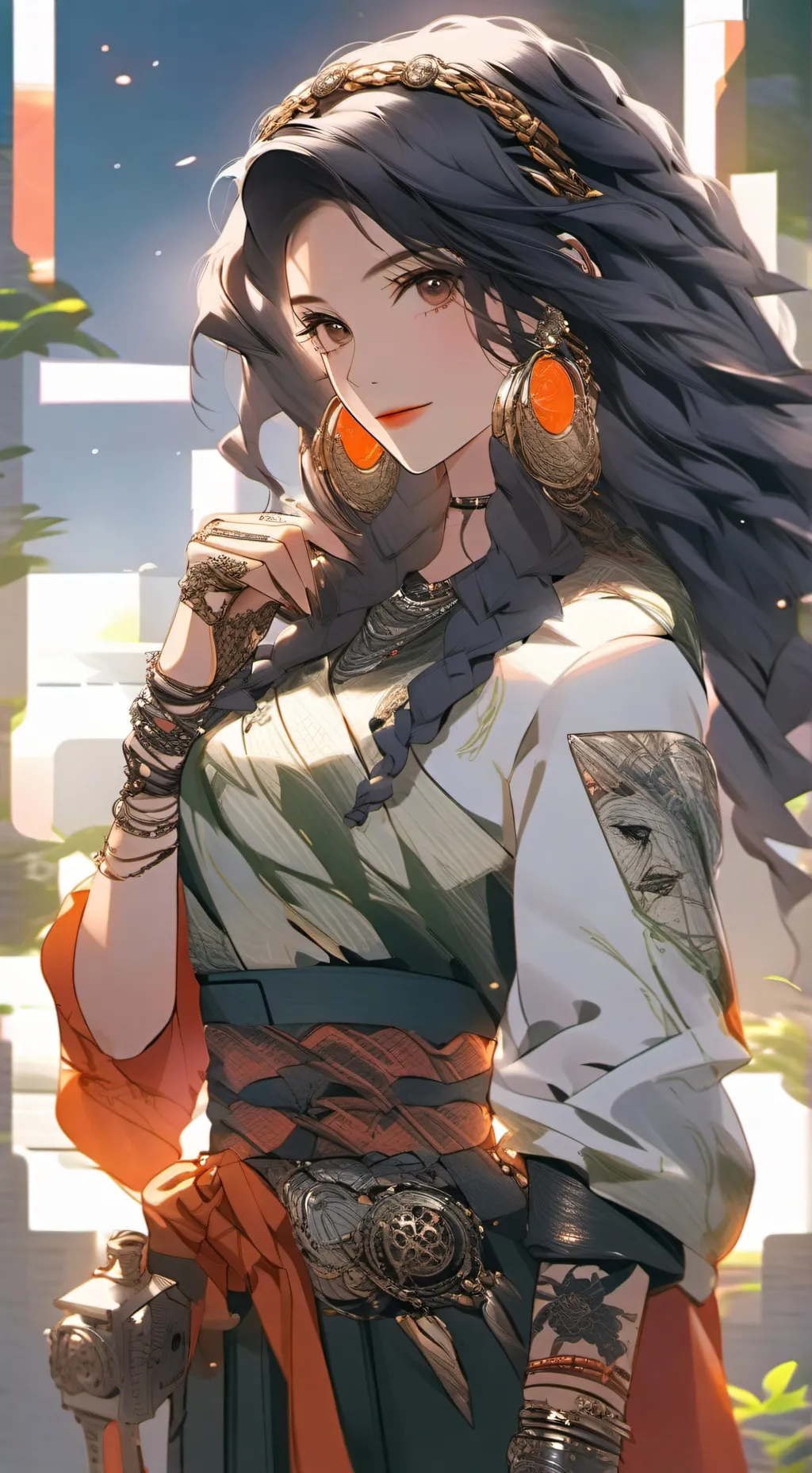 ai character: Leyda Denk background