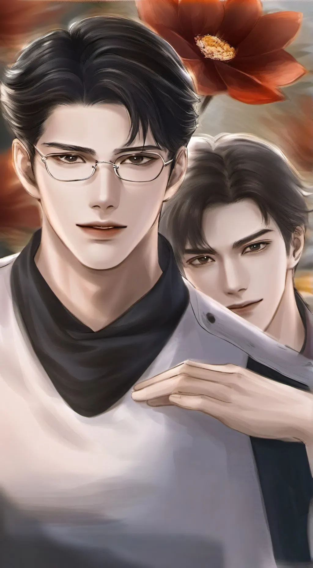 ai character: Twin Brother  background