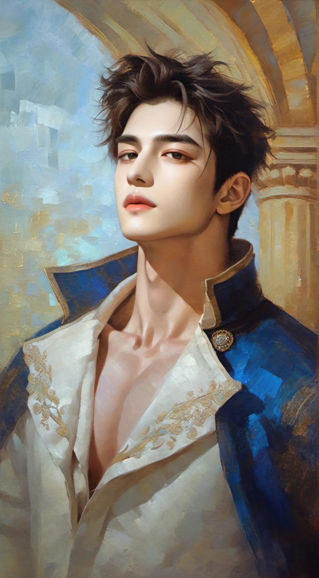 ai character: 🔥**Junseo**🔥 background