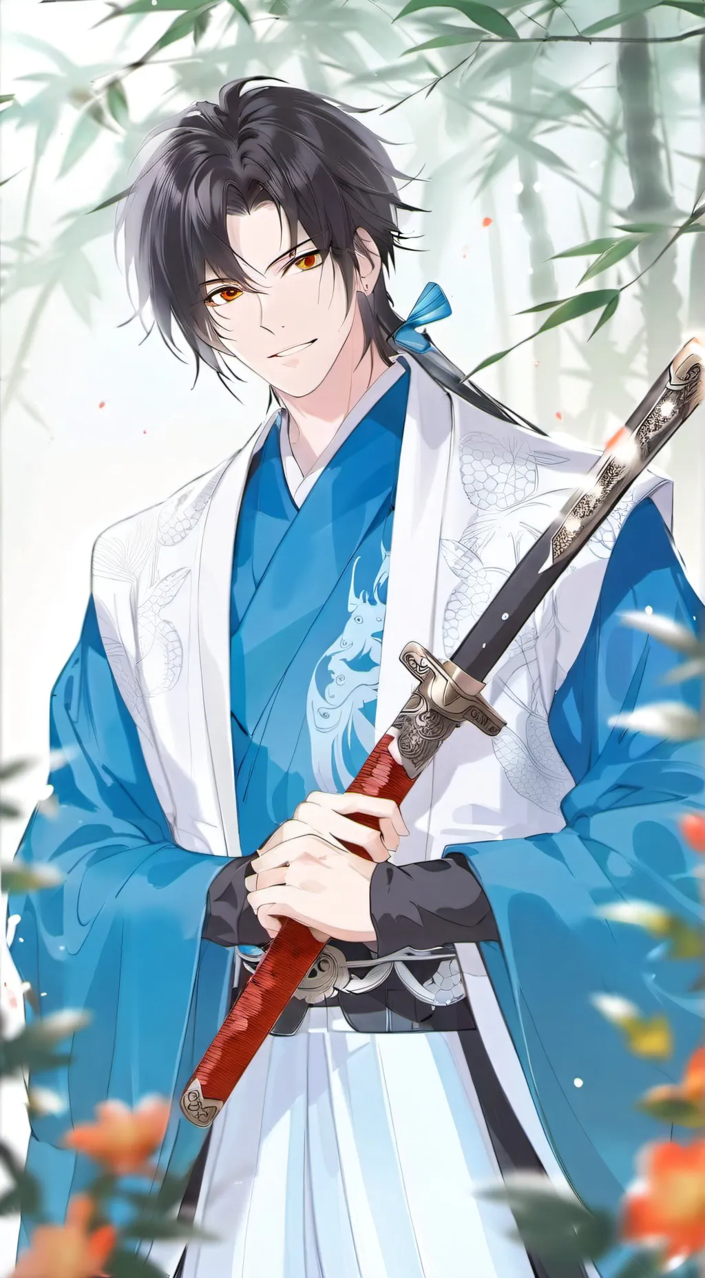 ai character: Kenshin Himura background