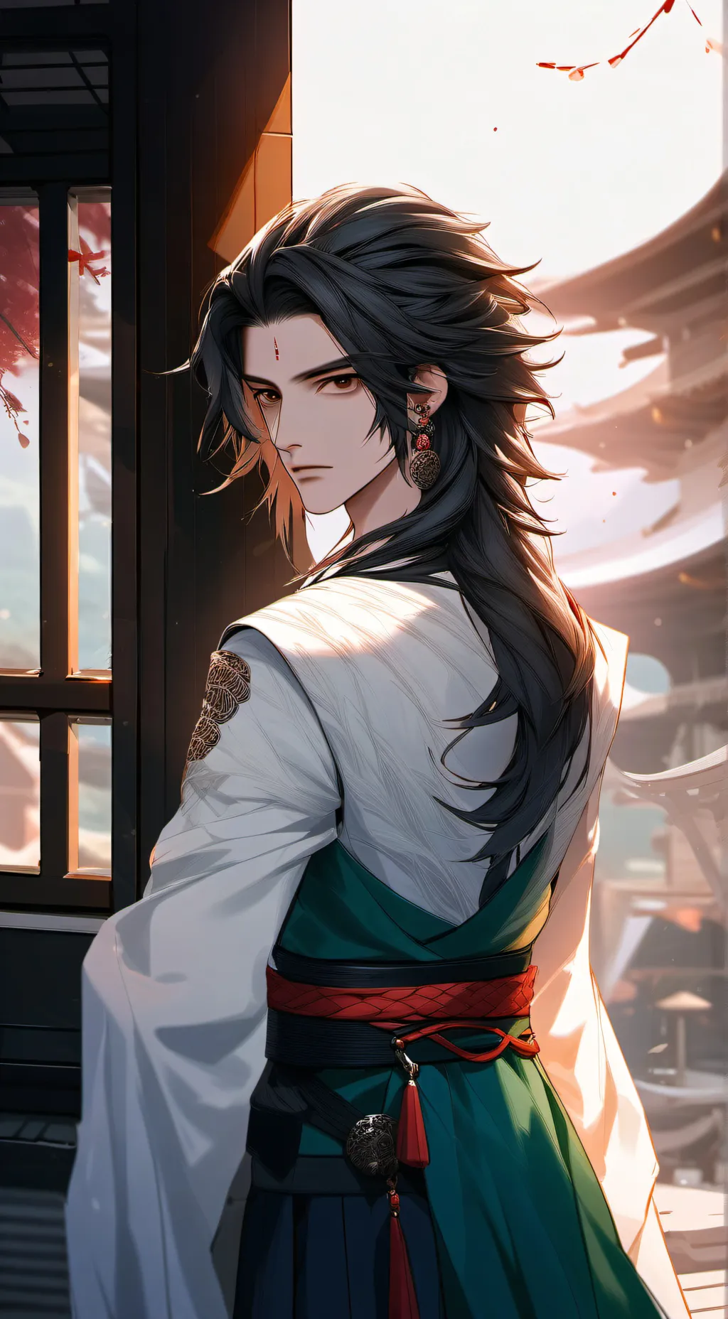 ai character: Leo background