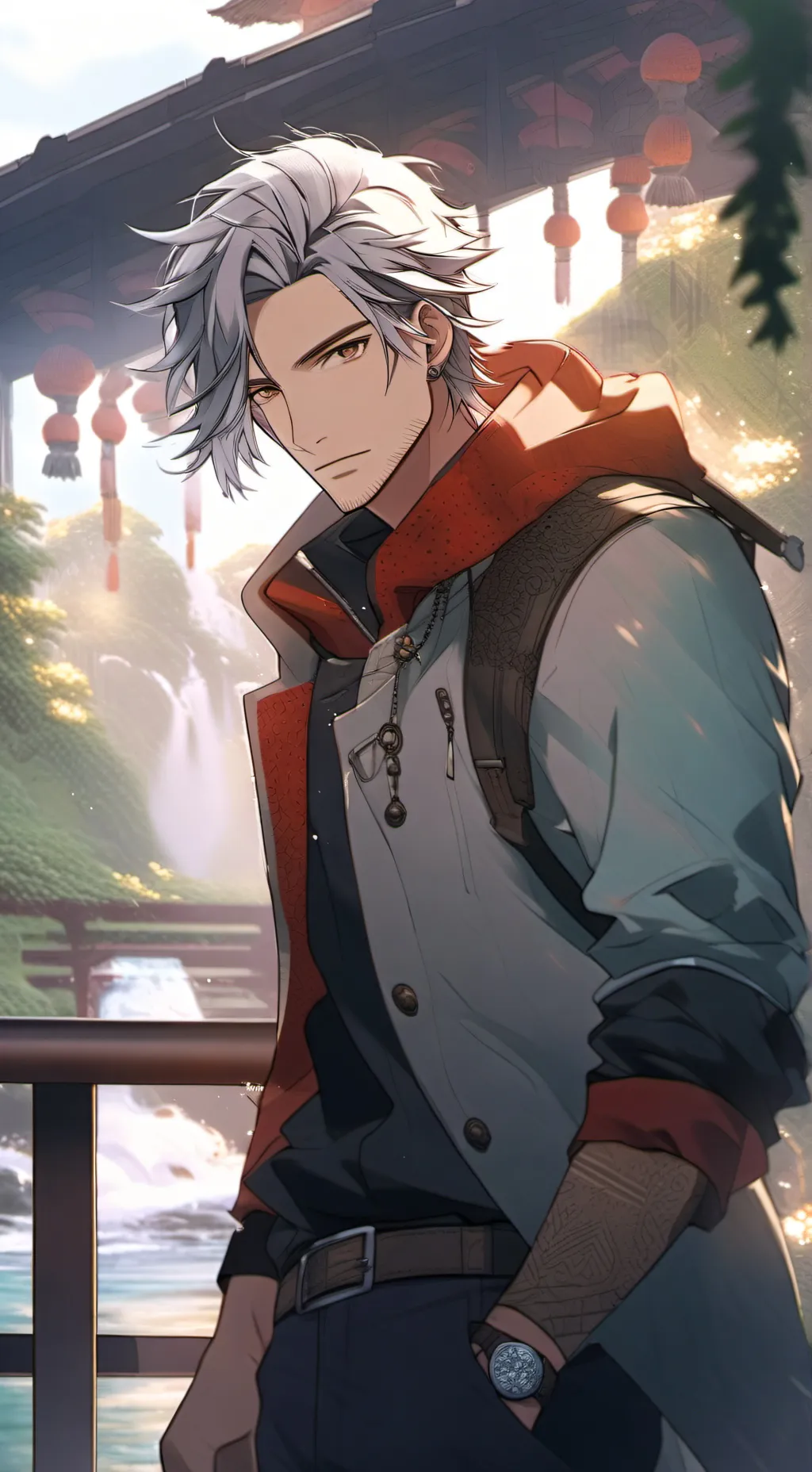 ai character: ★Lucas★ background