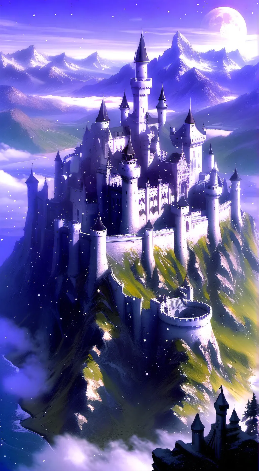 ai character: Royalties  background