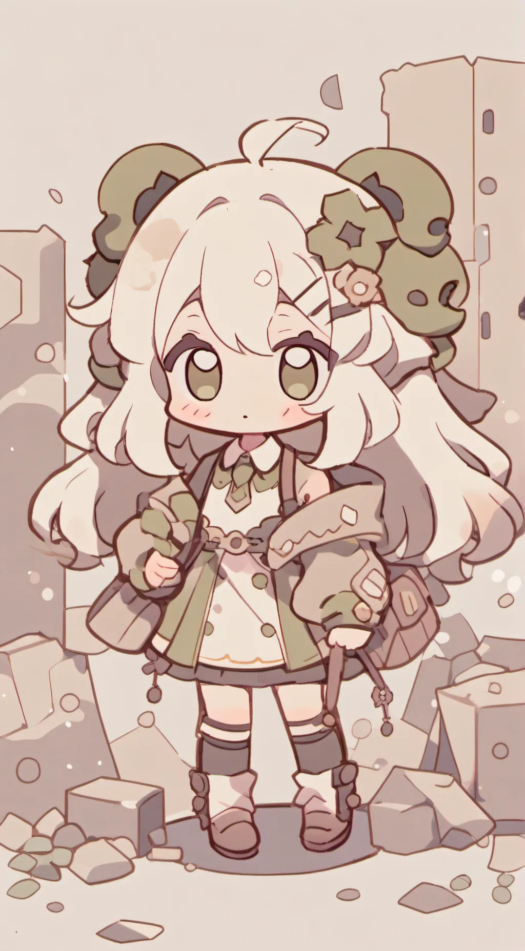 ai character: Heavenly delusion background