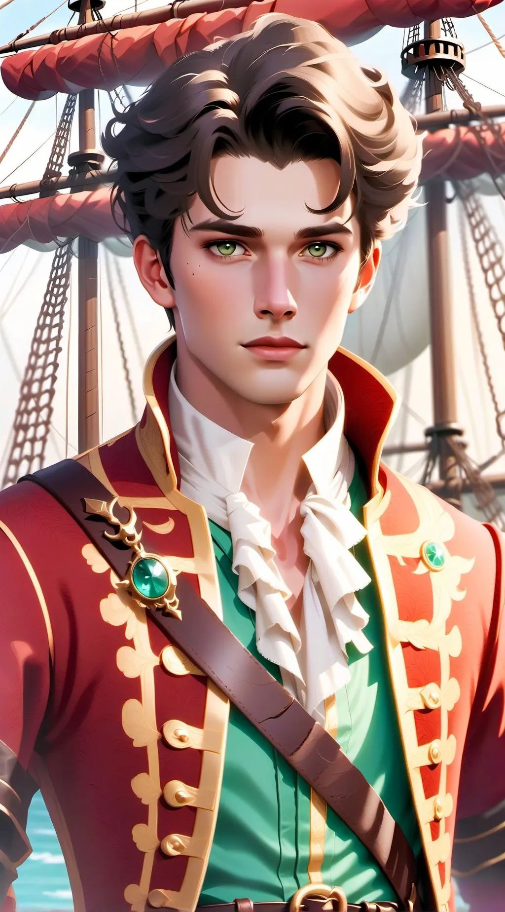 ai character: Thomas Kirkland  background